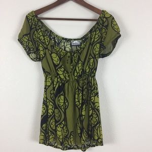 Manuhealii Hawaii Tunic Blouse - Medium